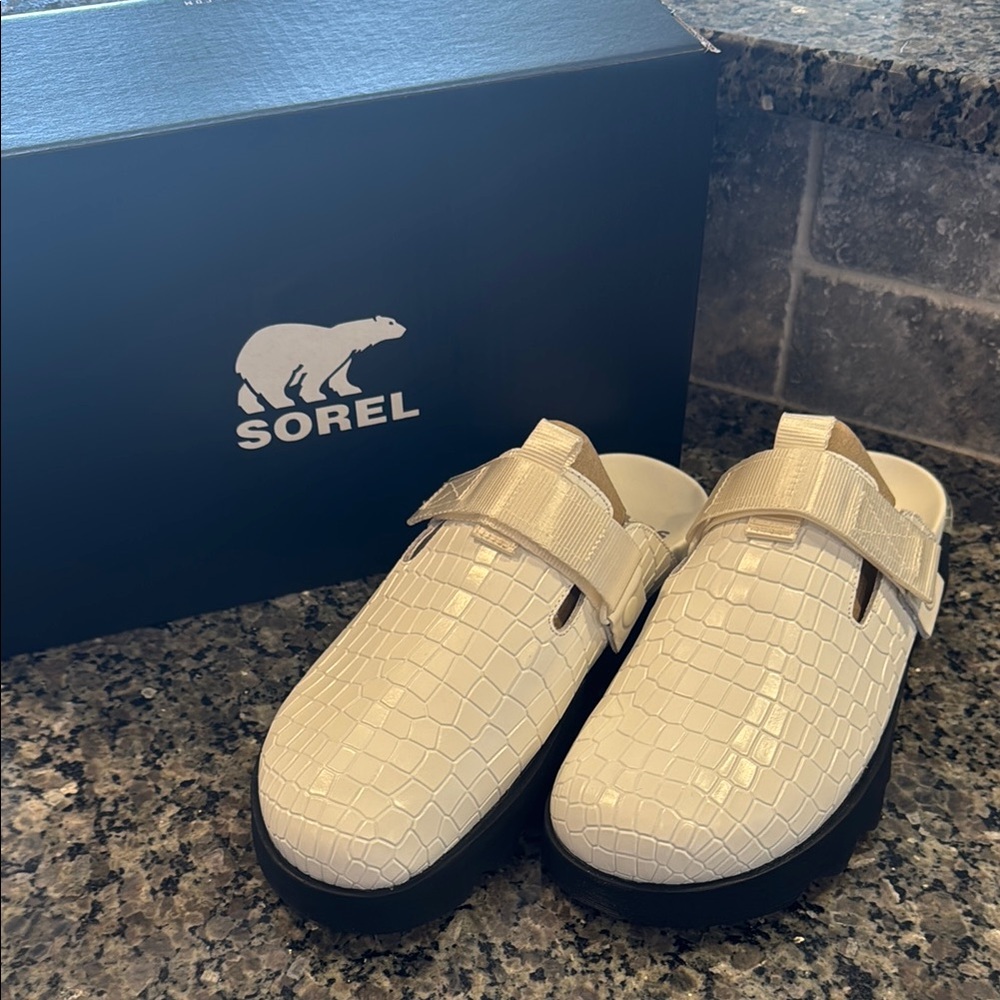 Sorel Croc-Embossed Slip-On Shoes